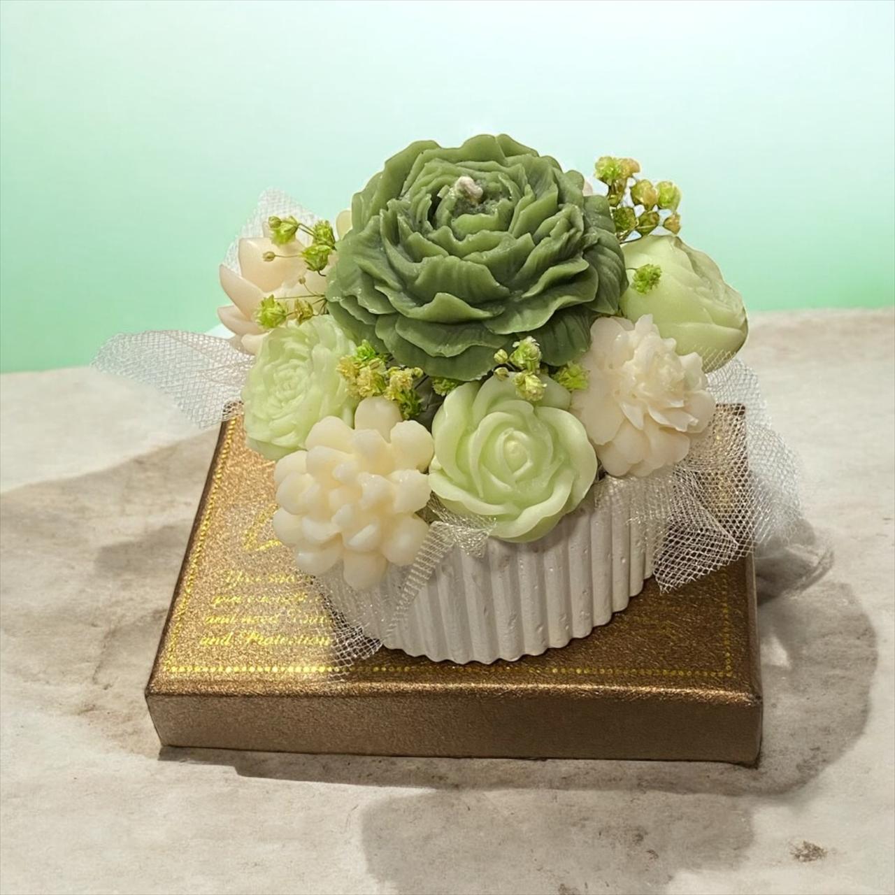 Bouquet de rosa Verde